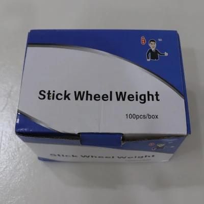 Zinc Coated Fe Steel 5gx12 Adhesive Tape Wheel Weight