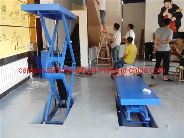 Underground Good Quality Scissor Car Lift with Ce