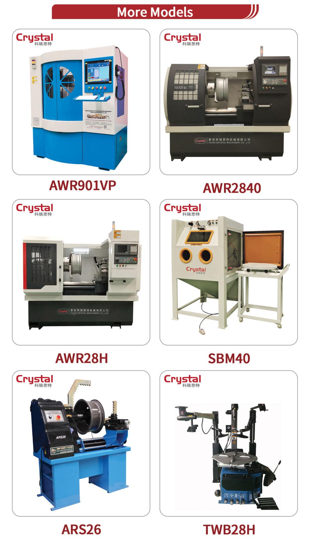 Probe Diamond Cutting Auto Wheel Repair CNC Lathe Machine Price