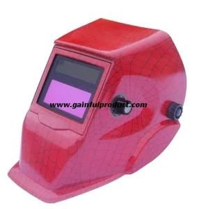 Auto Darkening Welding Mask Red