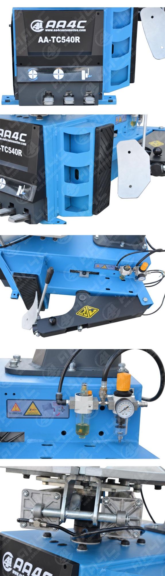 AA4c Car Tire Changer Tire Changing Machine Tyre Changer with Double Helper with Fast Inflation AA-Tc540d