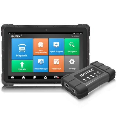 Idutex Ts 910 PRO Auto Scanner for Truck with ECU Programmer Function