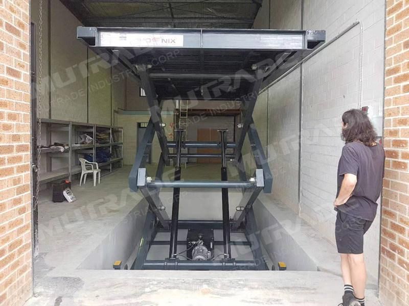 Customized Parking Car Scissor Lift Floor to Floor Lifting Platform