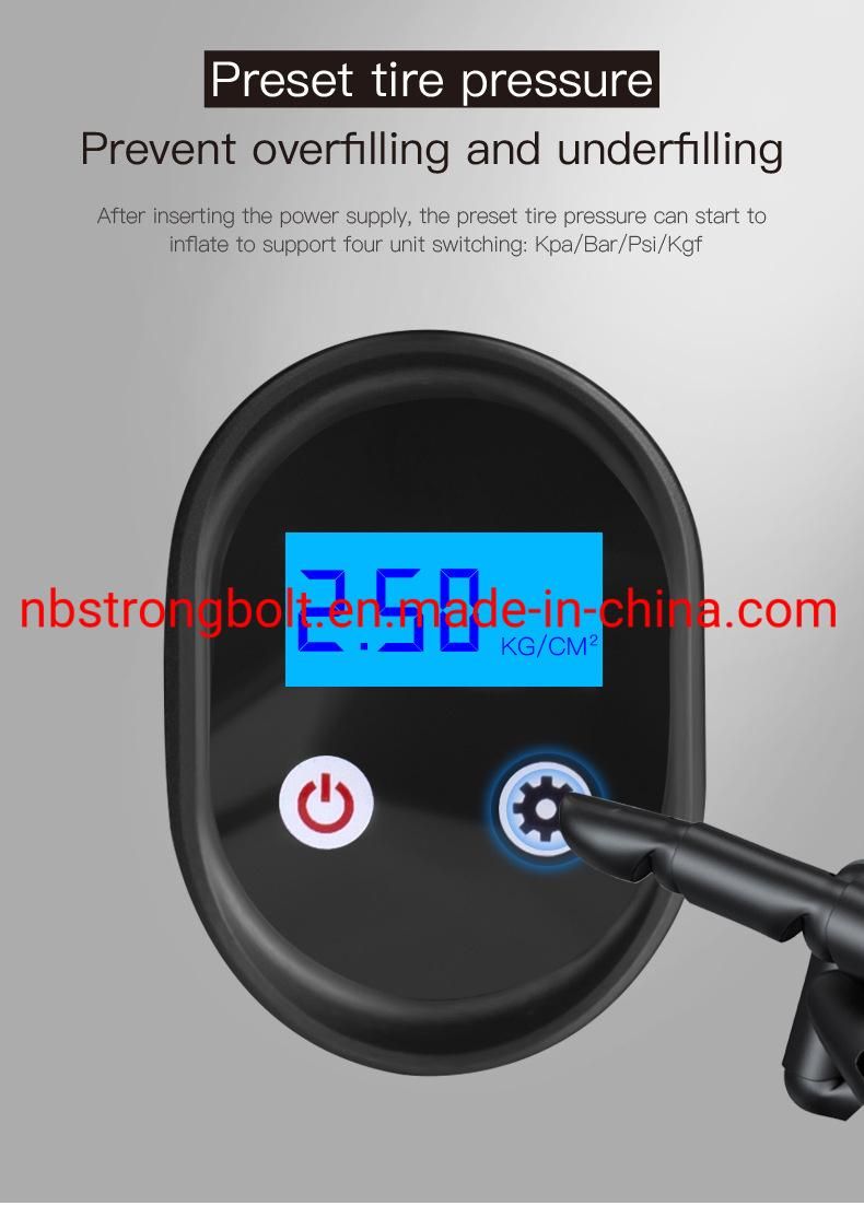 Wireless Inflator Charging Pump Air Pump Car Electric Portable Tire Air Pump