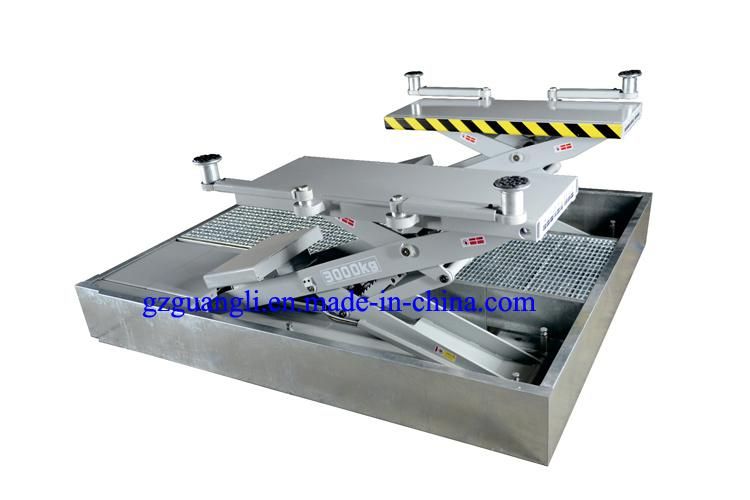 Guangli Newly-Design High Quality Stationary Hydraulic Platform Garage Equipment Car Lift