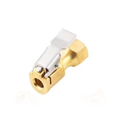 High Quality Heavy Duty Tire Brass Straight Clip-on Air Chuck