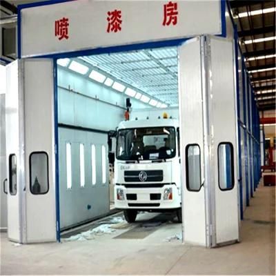 Cheap Made in China Used Large Industrial Folding Retractable Spray Paint Booth/ Painting Room