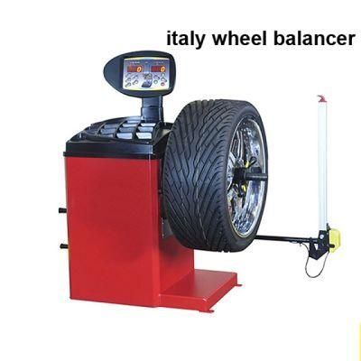 China Manufacturer Italy Software Full Automatic Automotive Wheel Balancer