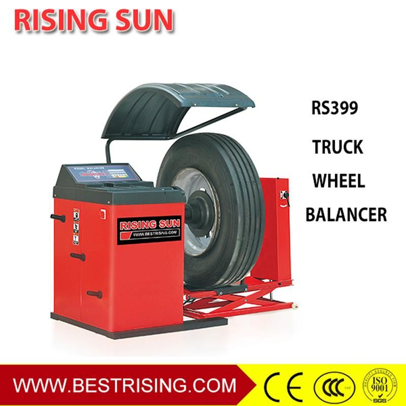 Ce Approved 220V Semi Automatic Automobile Wheel Balancer