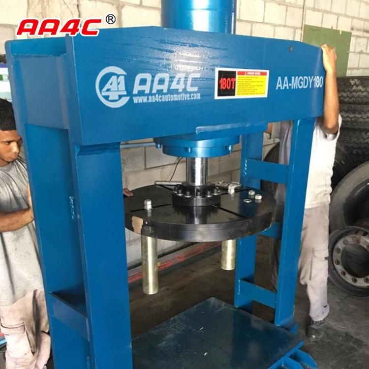 AA4c H Frame Hydraulic Press Solid Forklift Tire Press Machine 75t-200t Hydraulic Solid Tire Press Machine Hydraulic Tire Press