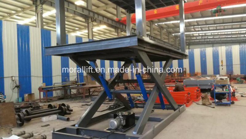 6 Tons Capacity Hydraulic Scissor Car Lift