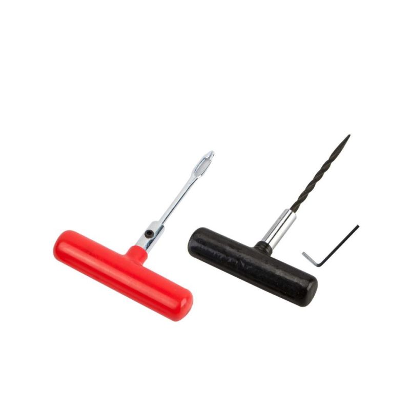 Car Accessories Tyre Repair Tool T-Handle Split-Eye Needles Files Probes