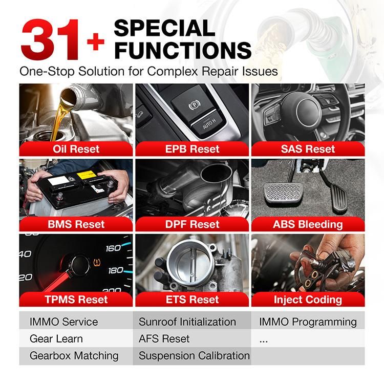 Launch Diagnostic Machine X431 Pros V Launch OBD2 Almost Obdi&Obdii Connectors and Cables Included + Covering 99.99% Vehicles on The World