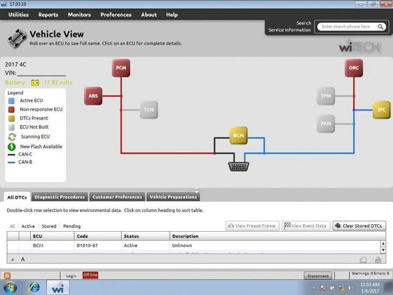 Micropod 2 Witech for Chrysler Diagnostics and Programming