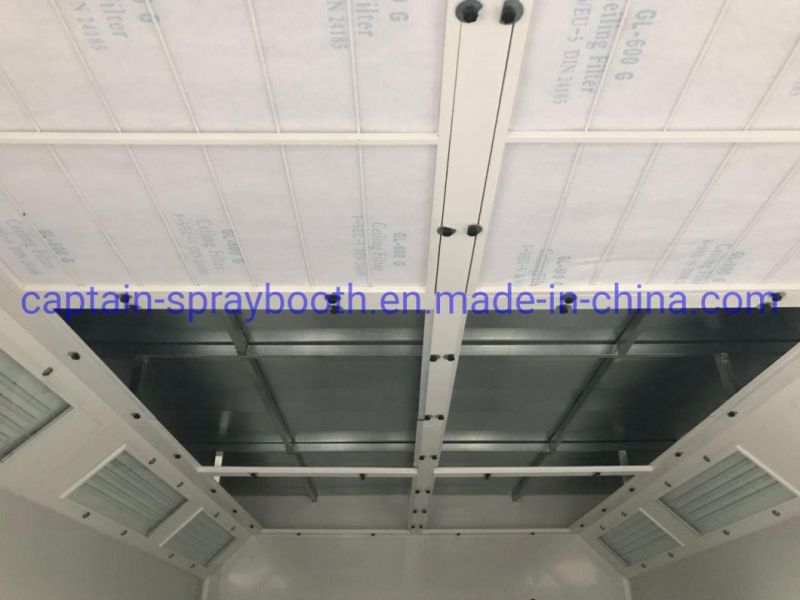 CE Certificated Car Spray Booth, Paint Booth Natural Gas Burner