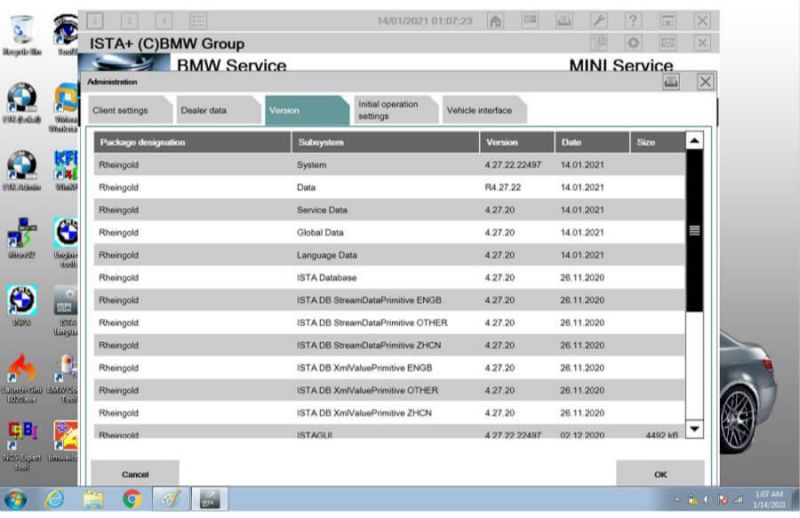 Godiag V600-Bm BMW Diagnostic and Programming Tool with V2021.6 Software Ista-D 4.29.20 Ista-P 3.68.0.0008 500GB HDD