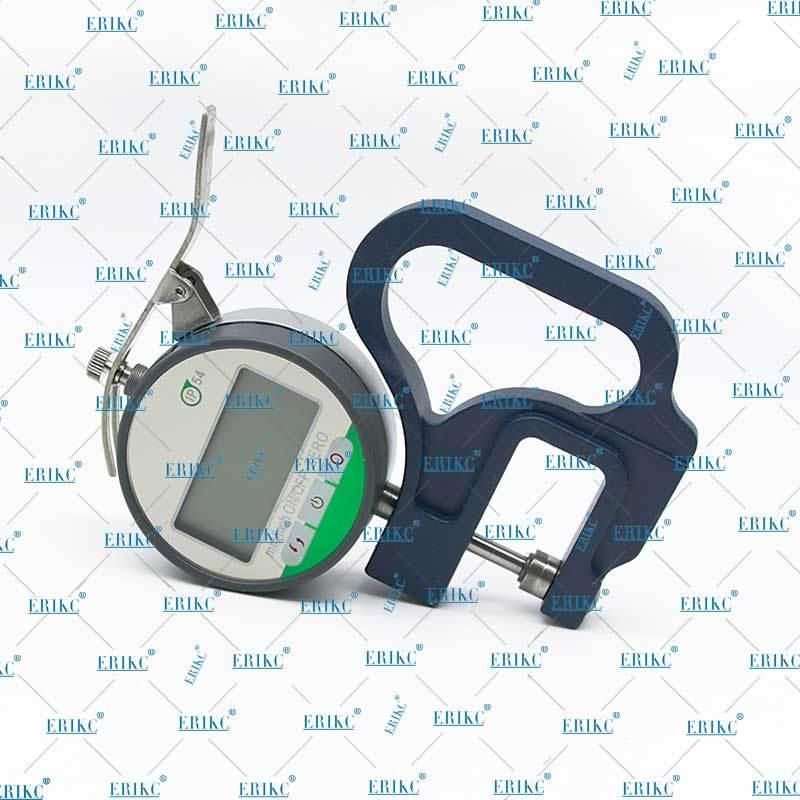 Erikc E1024080 0.001mm Electronic Thickness Gauge 10mm Digital Micrometer Test Tools Manual Micrometer with RS232 Data Output