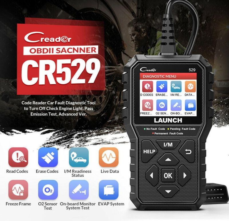 Wholesale Launch Cr529 OBD 2 Diagnostic OBD Scanner Launch