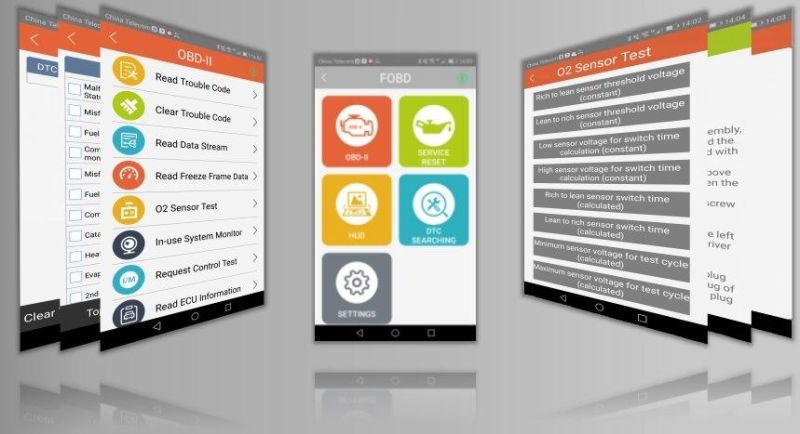 Fcar Service Reset Tool Fobd Diagnostic & Service Reset for Android & Ios Phone