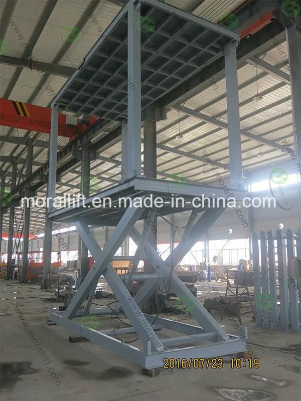 Vertical Inground Double Deck Car Lift Car Parking Lift Platform