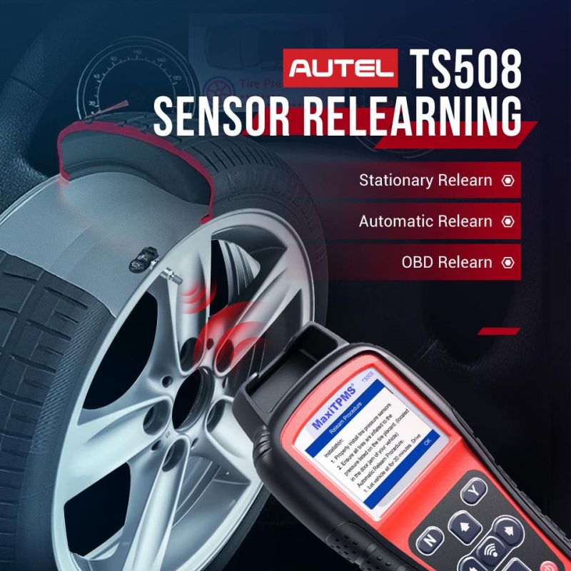 Car Universal Diagnostic Machine Autel TPMS Ts508 Program Tools