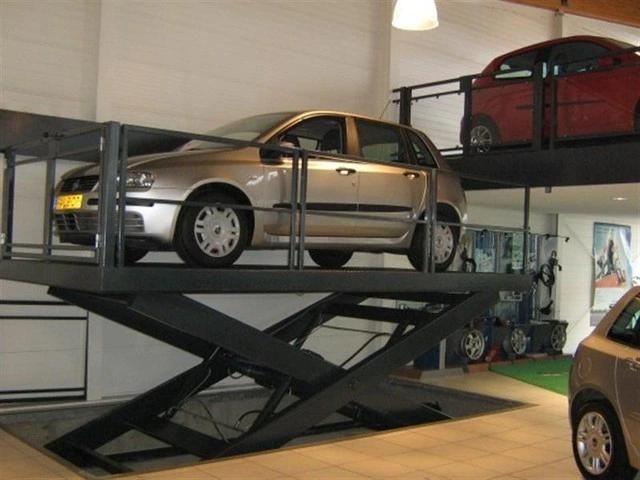 Garage Parking System Scissor Car Elevator