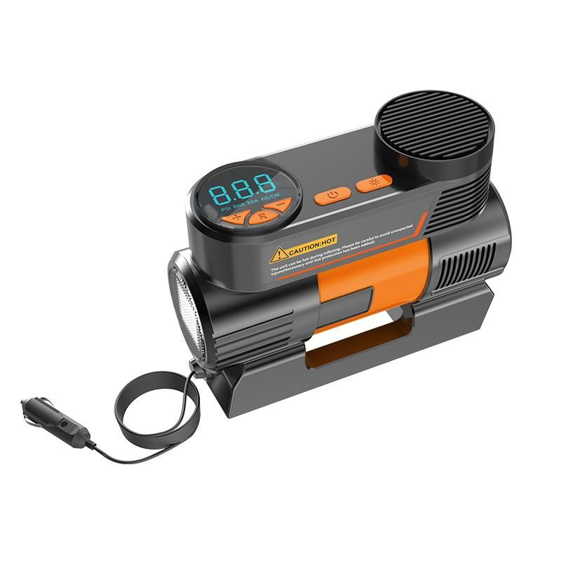 2886 Portable 12V Air Compressor Car Tire Inflator