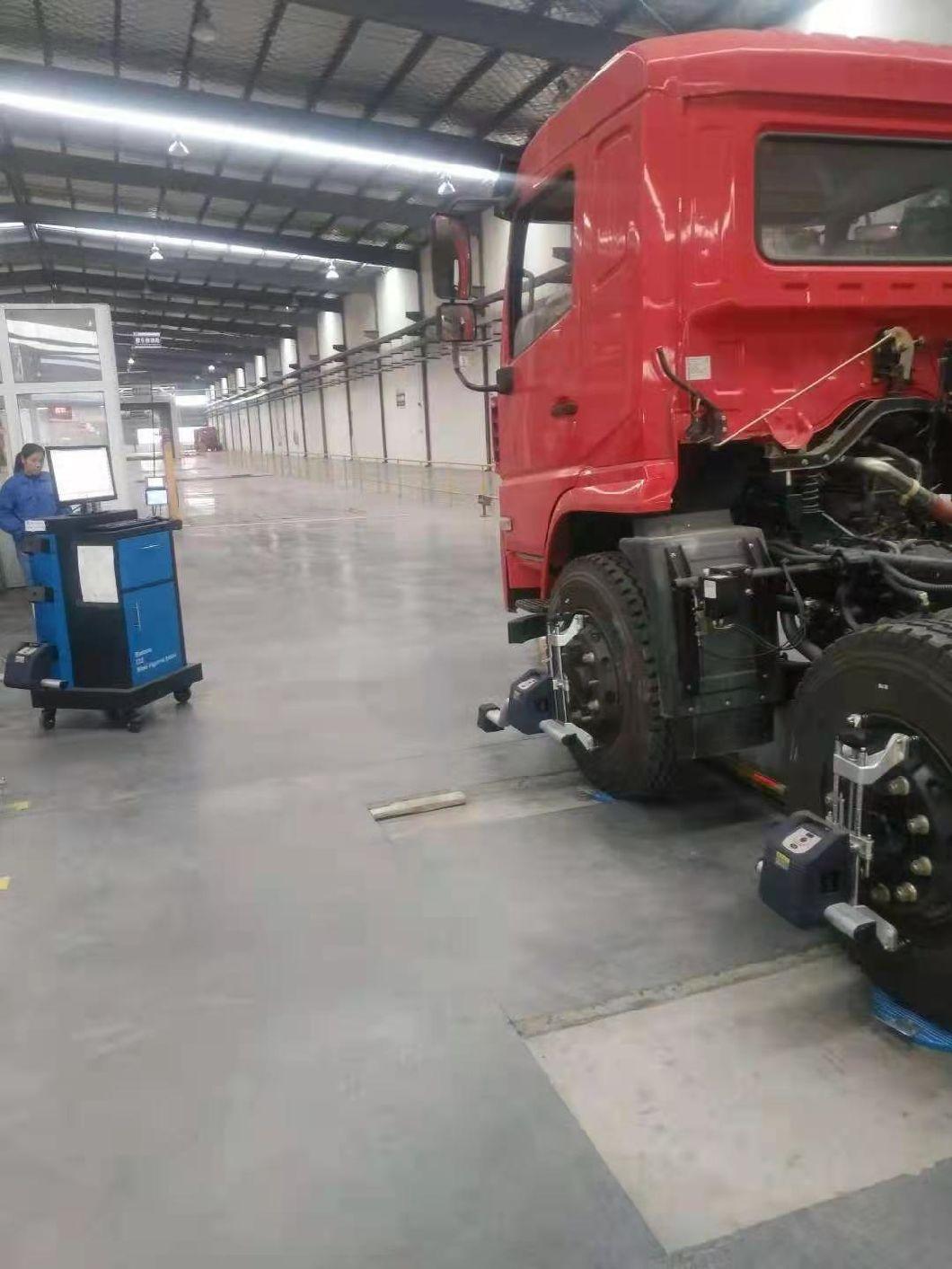 Truck Alignment with Wheel Alignment Turntables for Garage Equipment