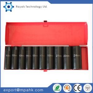 Deep Impact Socket Set 10PC 1/2&quot; Dr. 78mm 10-24mm