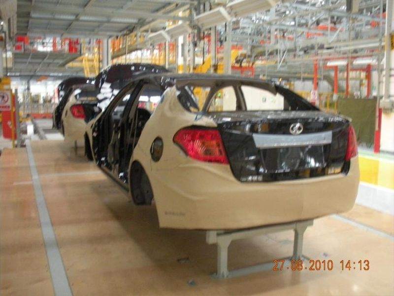 Car Components Paint Production Line 2020 New Auto Paint Booth for Car Facotry