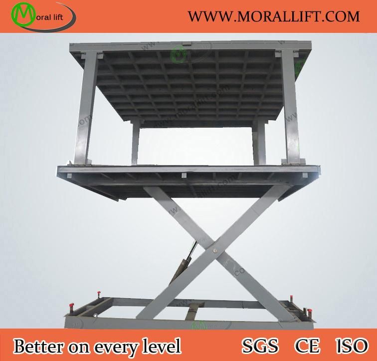 3Ton 3Mtr Double Parking Invisible Car Lift