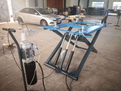 Hydraulic 2 Cylinder Movable Scissor Lift with CE