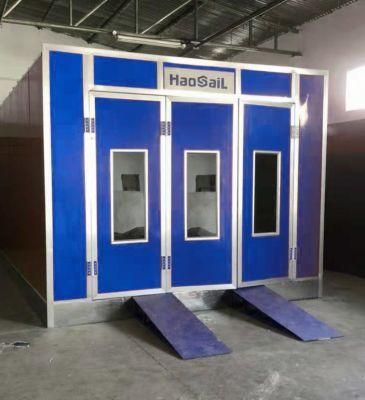 Auto Vehicle Body Frame Car Spray Painting Booth