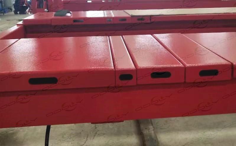 Hydraulic 4 Postwheel Alignment Car Lift with Rolling Jack