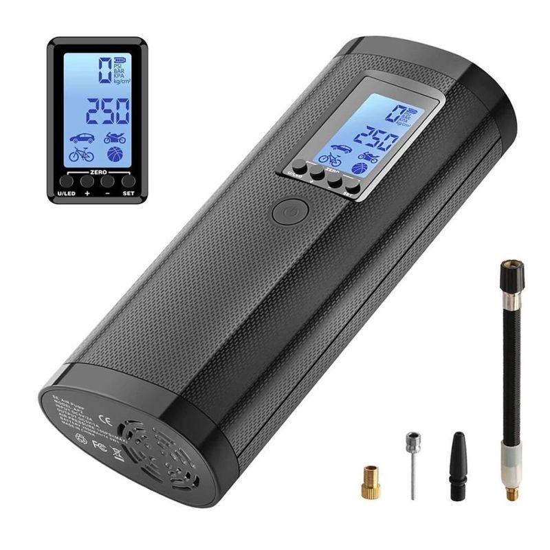 Hot Product Portable Mini Durable Electric Digital Automatic Rechargeable Air Pump Tire Inflator