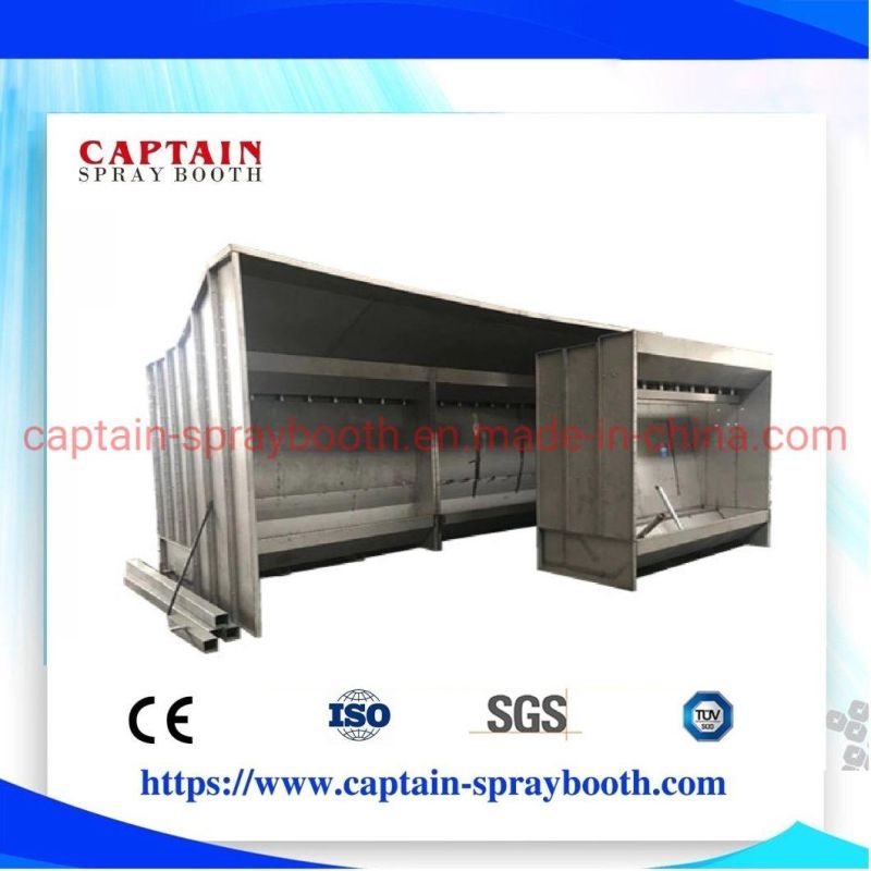 6m Length Water Curtain Cabinet /Water Curtain Paint Spray Booth