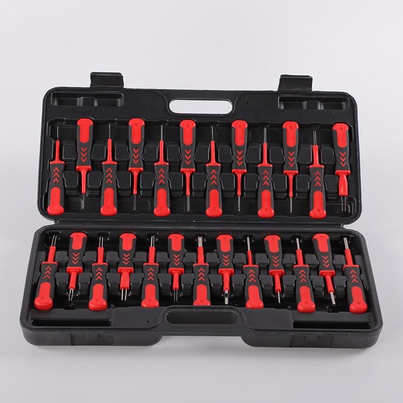 Viktec Custom Logo 25 PCS Stainless Steel Tips Universal Terminal Tool Kit for Auto Technicians, Safely Remove Wires