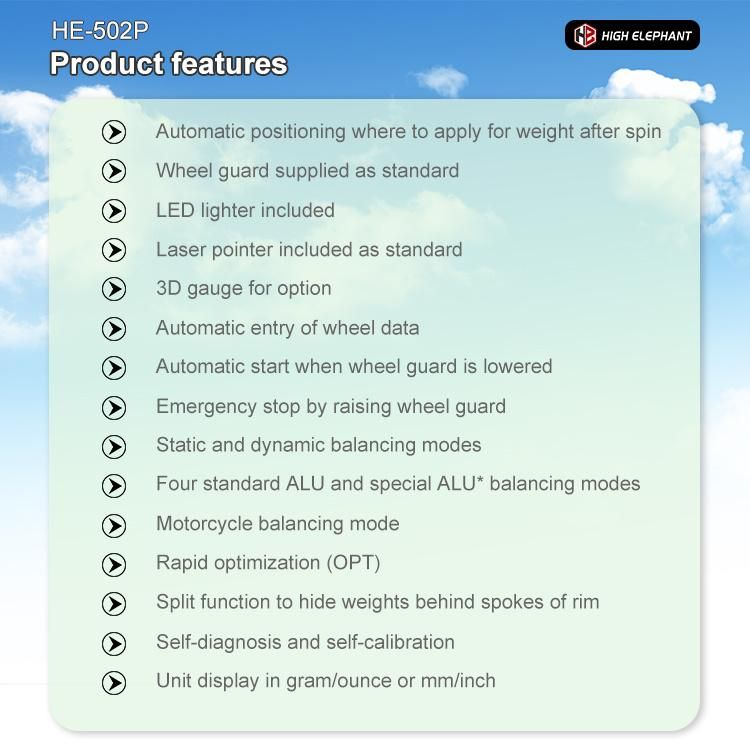 Cheap Wheel Balncer with Static and Dynamic Balancing Modes