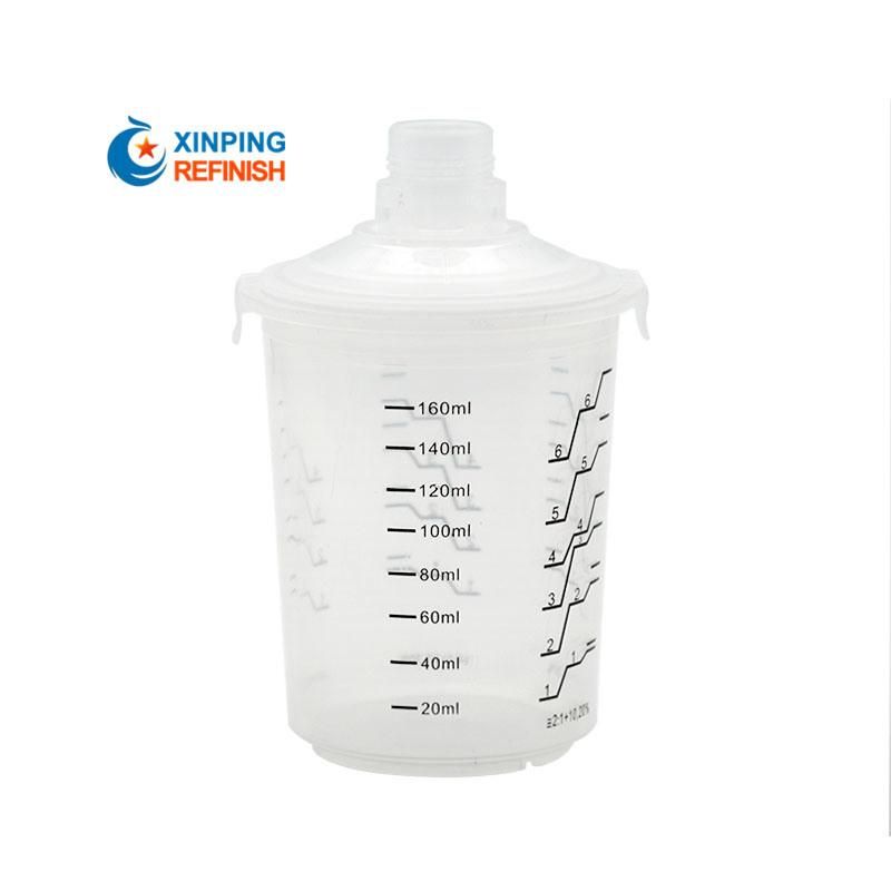 180ml Paint Plastic Measuring PP Disposable Car Mixing Cup