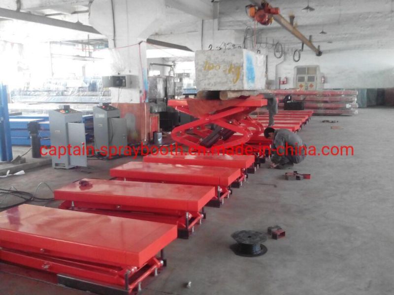 Underground Good Quality Scissor Car Lift with Ce