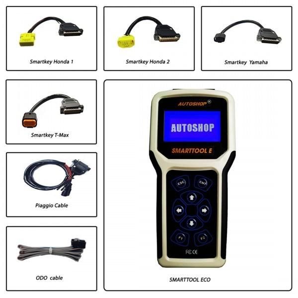 Smarttool Motorcycle Diagnostic Tools Smart Key Programmer Programming Machine & Odo Correction