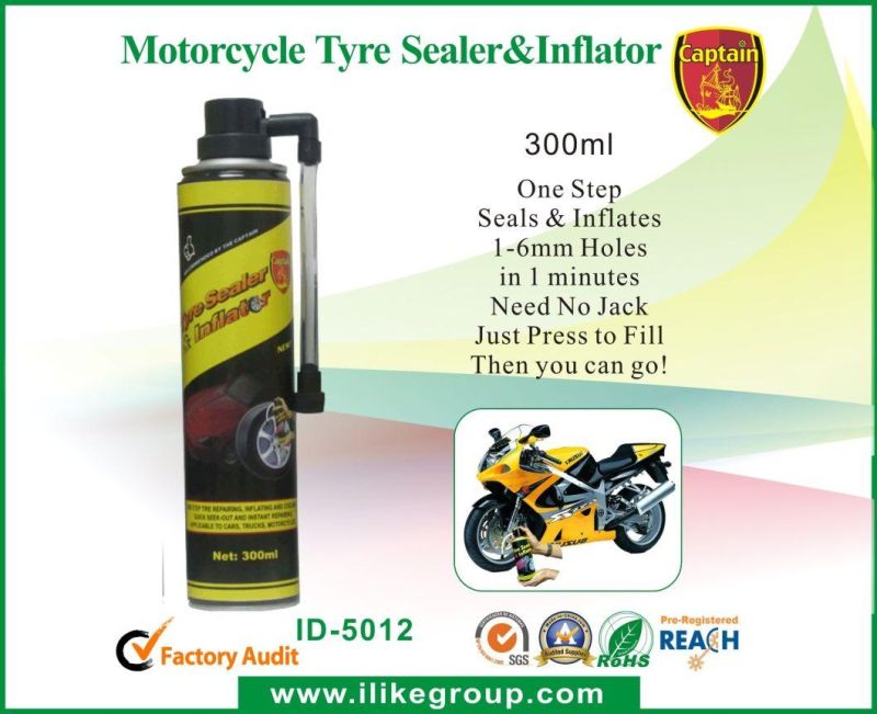 Captain Motorcycle Tyre Sealer Inflator