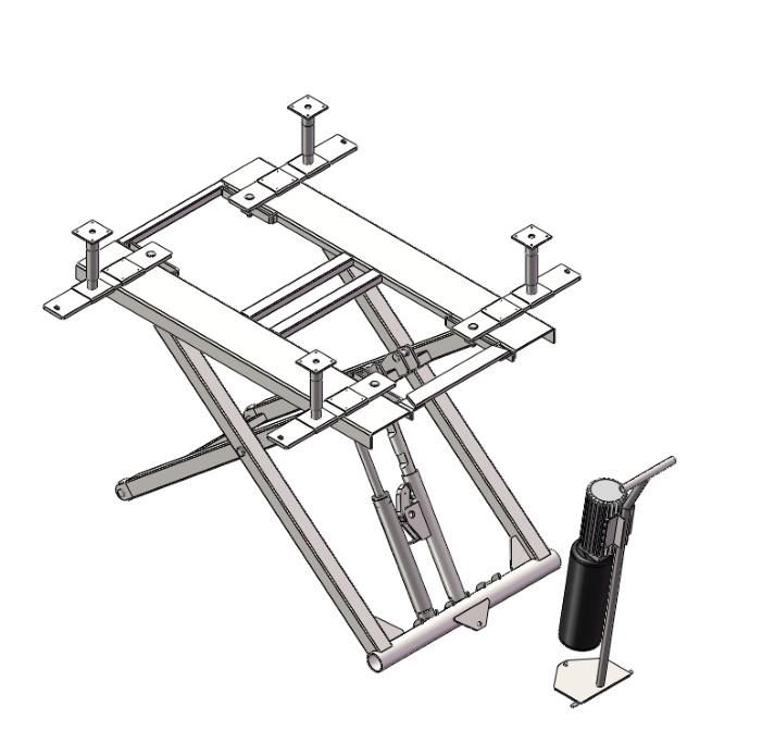 Automatic Hydraulic Scissor Car Lift with CE