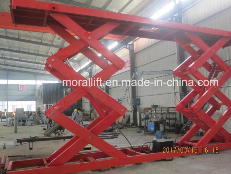 Hydraulic Scissor Type Stationary Car Lift with High Quality