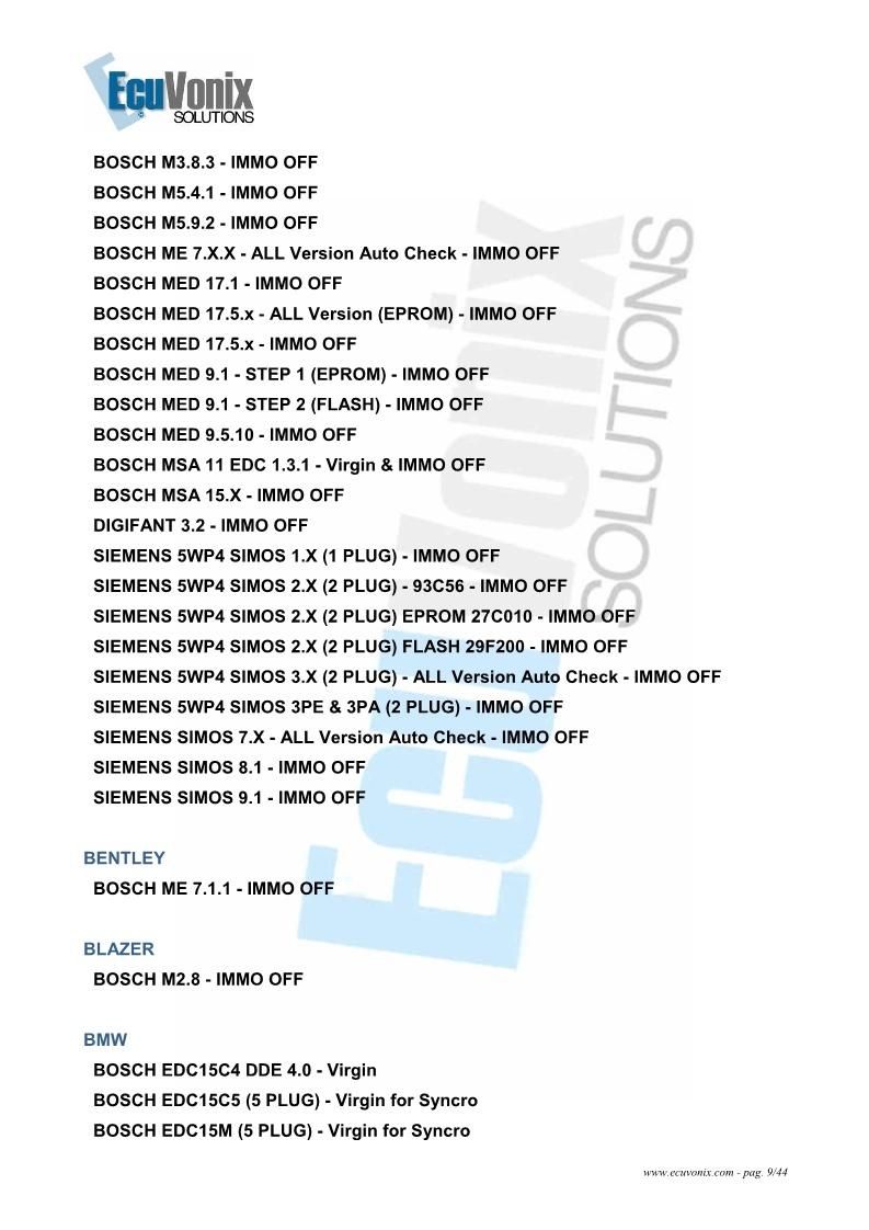 IMMO Universal Decoding 4.5 IMMO off Software Remove IMMO Code of ECU Repair IMMO Code 1100 Compatible Systems Above 10000 Model