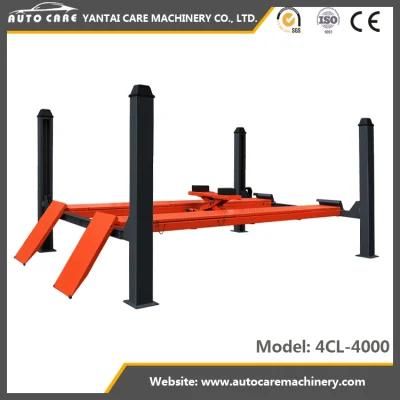 Ce Standard 4t Hydraulic Four Post Car Lift