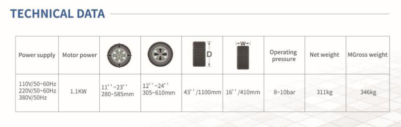 Automatic Tyre Changer with Assistant Arm Tire Changer