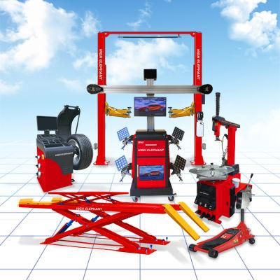 Wheel Alignment Car Lift Tire Changer Auto Diagnostic Tool Wheel Balancer Scissor Lift Body Repair Equipment