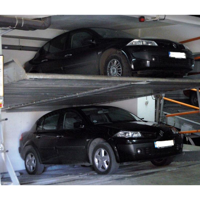 China Famous Brand Hydraulic Pit Parking Elevator