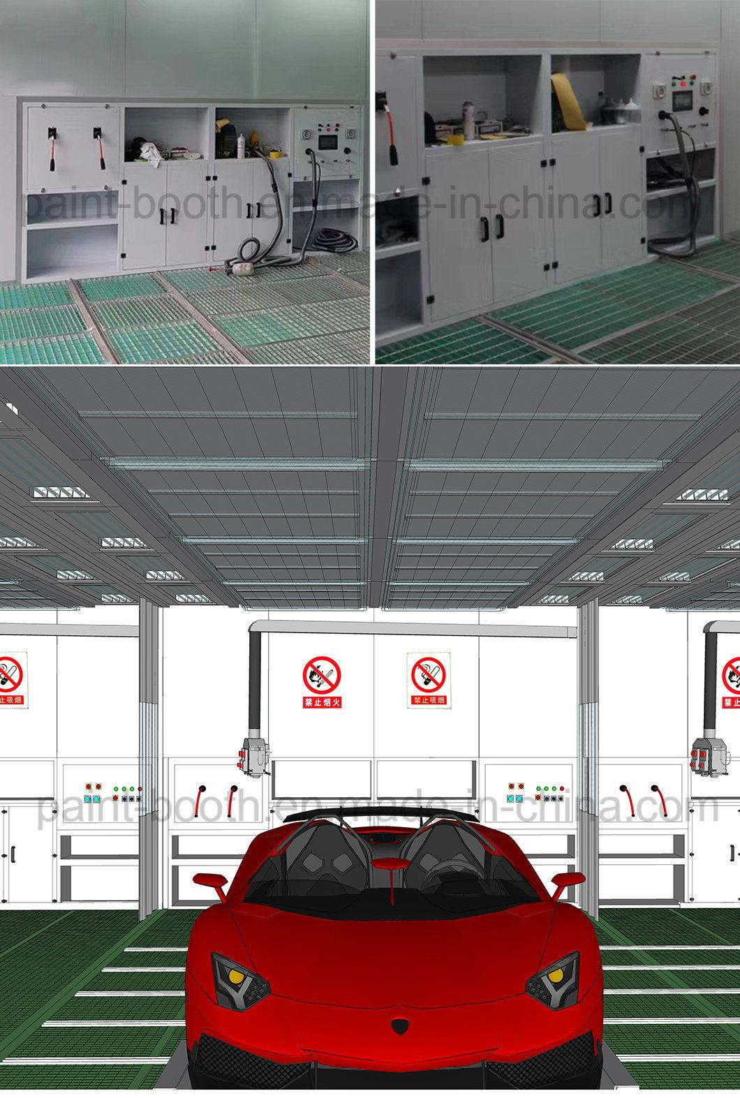 Infitech Auto Body Repair Work Station/Prep Bay for Sanding Cars or Parts for Painting